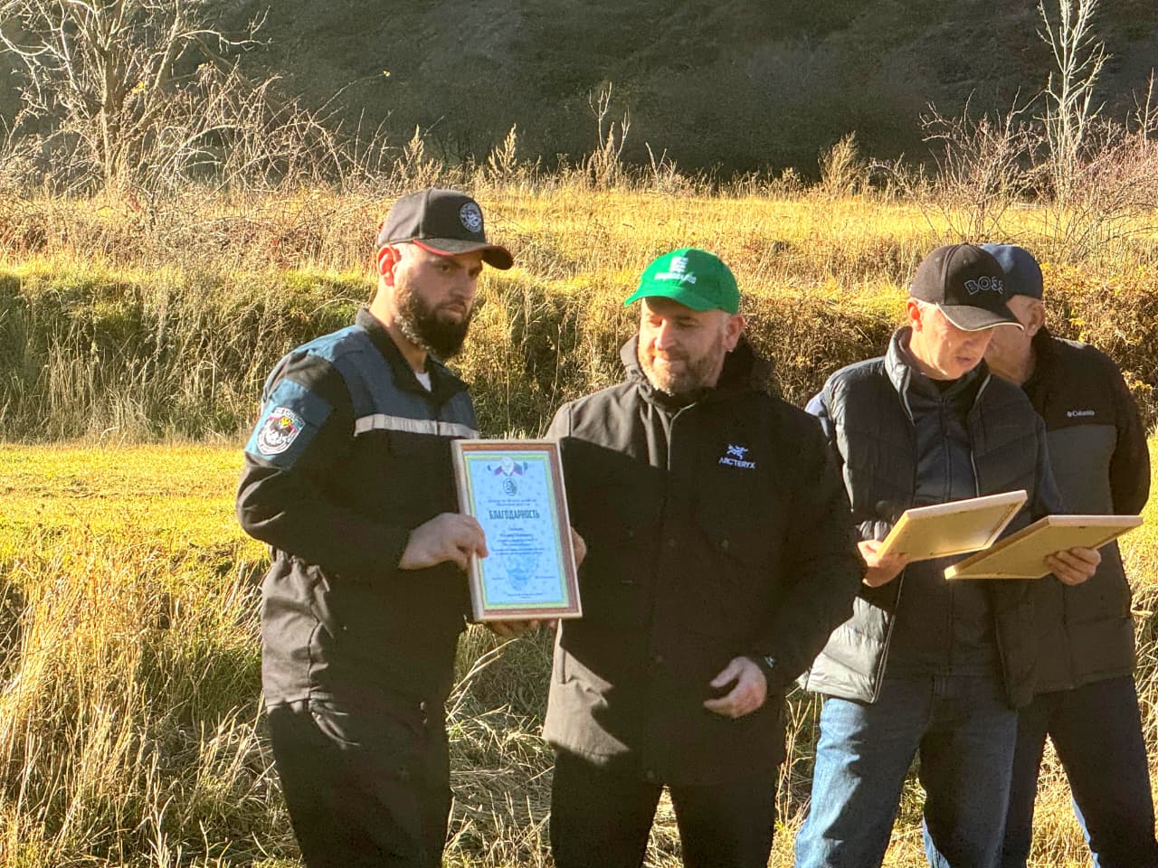 Работники ПЧ-50 отмечены благодарностями от Даглесхоза